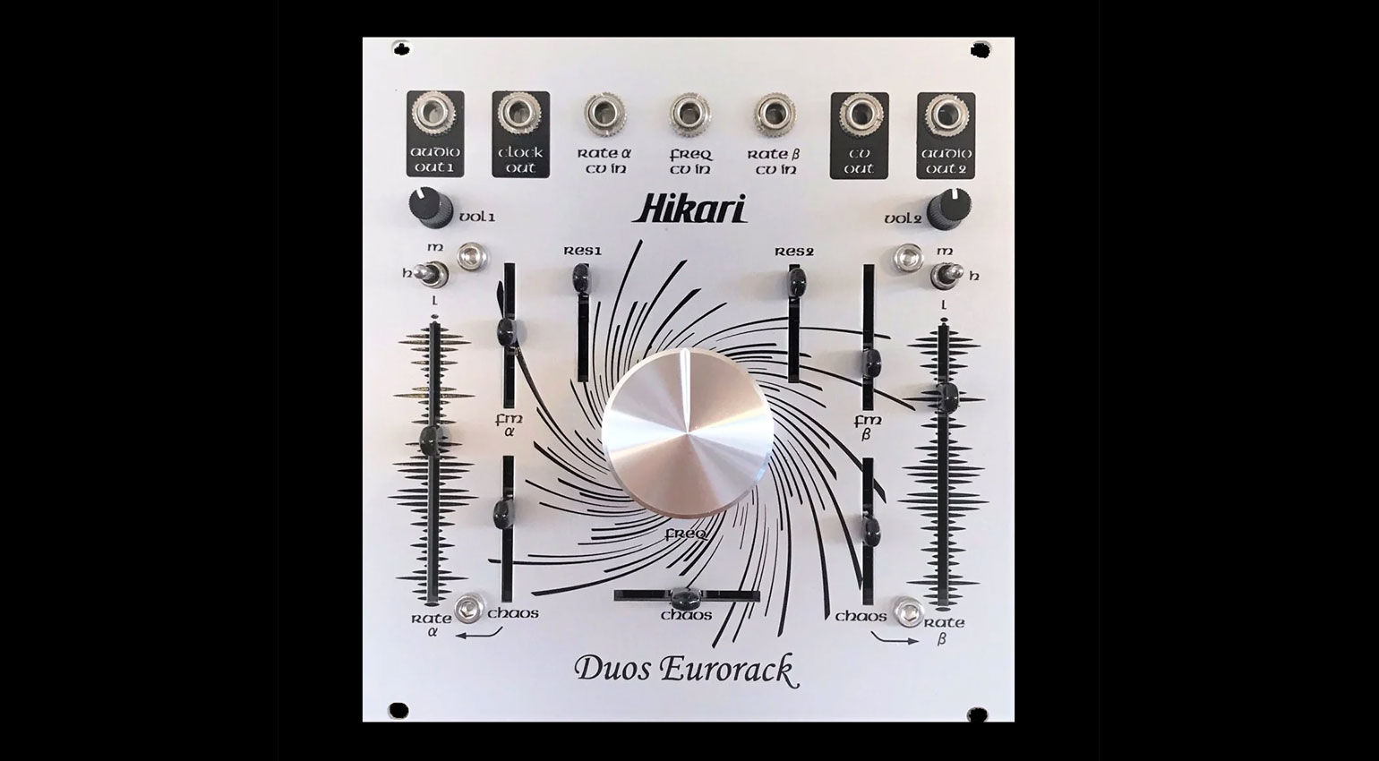 Hikari Duos Eurorack: Crazy chaos synthesizer in 24HP