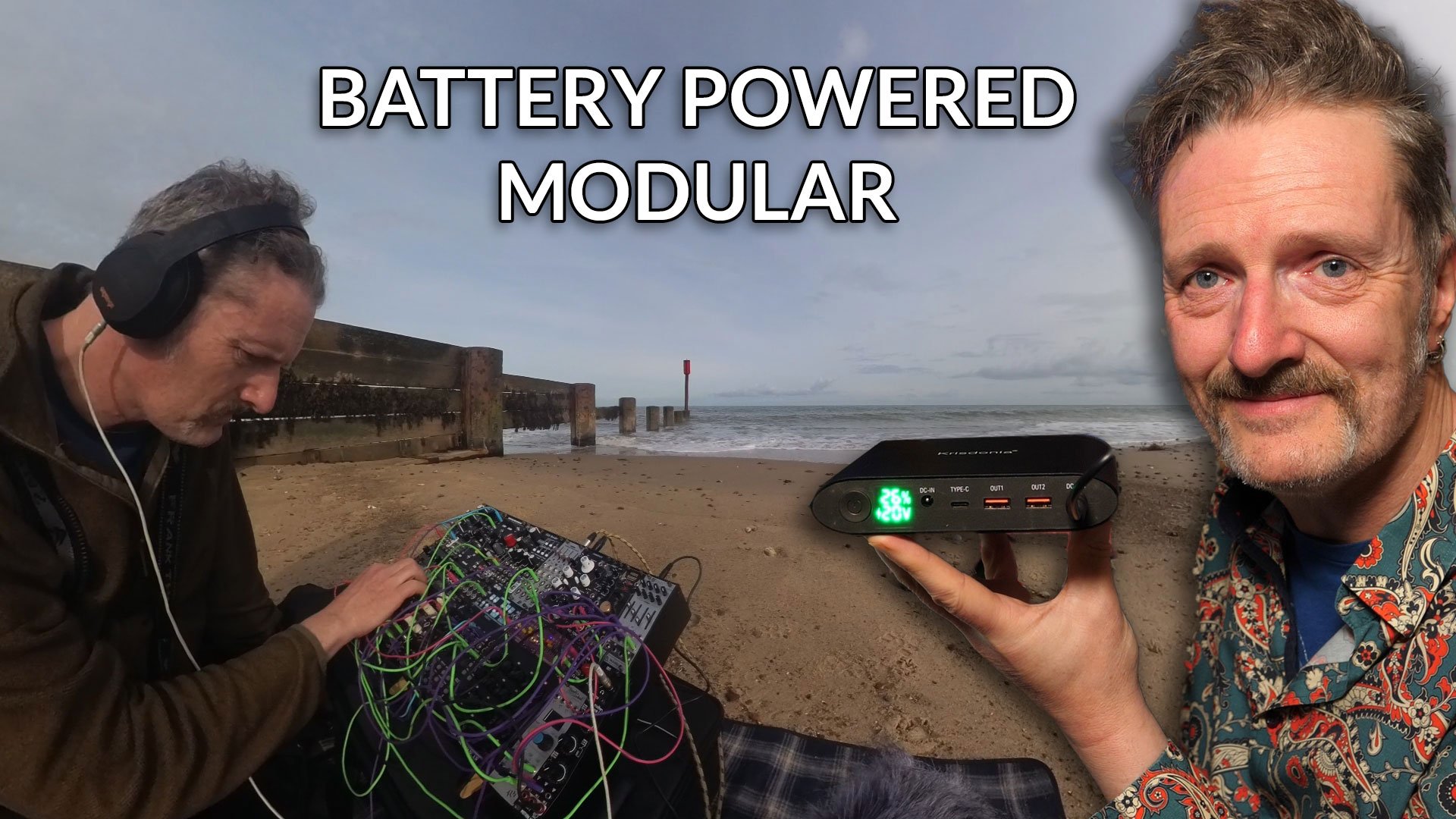 Battery Powered Modular Taking your Eurorack outside